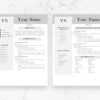 Architect Resume, 2 Page CV Template