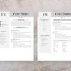 Executive Assistant Resume, 2 Page CV Template